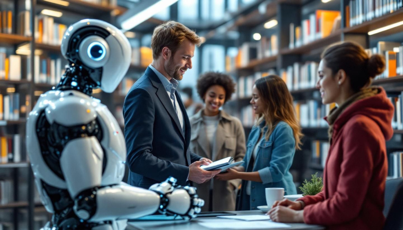 Comment les médiathèques évoluent avec l'intégration de l'intelligence artificielle
